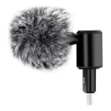 Puluz 8-nooline kondensaatormikrofon, millel on ümbersuunav salvestusmuster mobiiltelefonide jaoks Puluz 8-nooline kondensaatormikrofon, millel on ümbersuunav salvestusmuster mobiiltelefonide jaoks