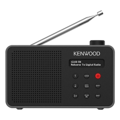 Kenwood CR-M25DAB-B raadio Kaasaskantav Digitaalne Must