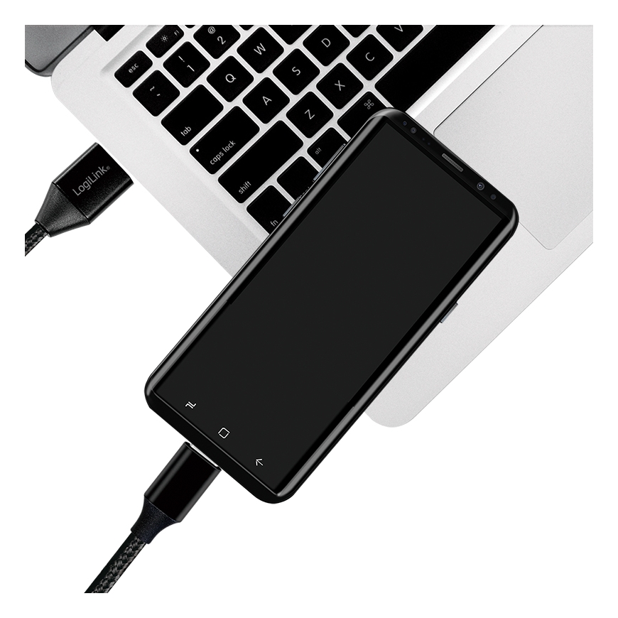 LogiLink CU0139 USB cable USB 2.0 0.3 m USB A USB C 0.48 Gbit/s Black – 5
