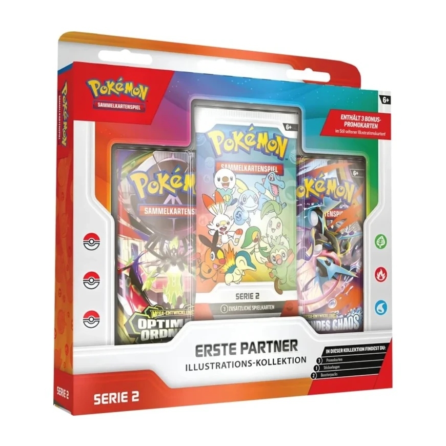 Pokémon TCG - 30-vuotisjuhla - Ensimmäisten kumppanien kuvituskeräys: Sarja 2 (2026)