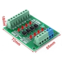 Oem Loginis įtampos keitiklis iš 24V į 5V PLC 4Bit Oem Loginis įtampos keitiklis iš 24V į 5V PLC 4Bit
