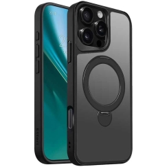 Etteri Matt Mag Ring Case for iPhone 16 Pro Max 6.9" Black