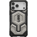 UAG Urban Armor Gear Monach Pro case, compatible with MagSafe, designed for IPHONE 18 Pro Max/17 Pro Max, titanium color UAG Urban Armor Gear Monach Pro case, compatible with MagSafe, designed for IPHONE 18 Pro Max/17 Pro Max, titanium color