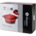 Allesken Mondex Rodeluxe Cast Iron Cooking Pan 30x22x11 cm Red 1 pc. Allesken Mondex Rodeluxe Cast Iron Cooking Pan 30x22x11 cm Red 1 pc.