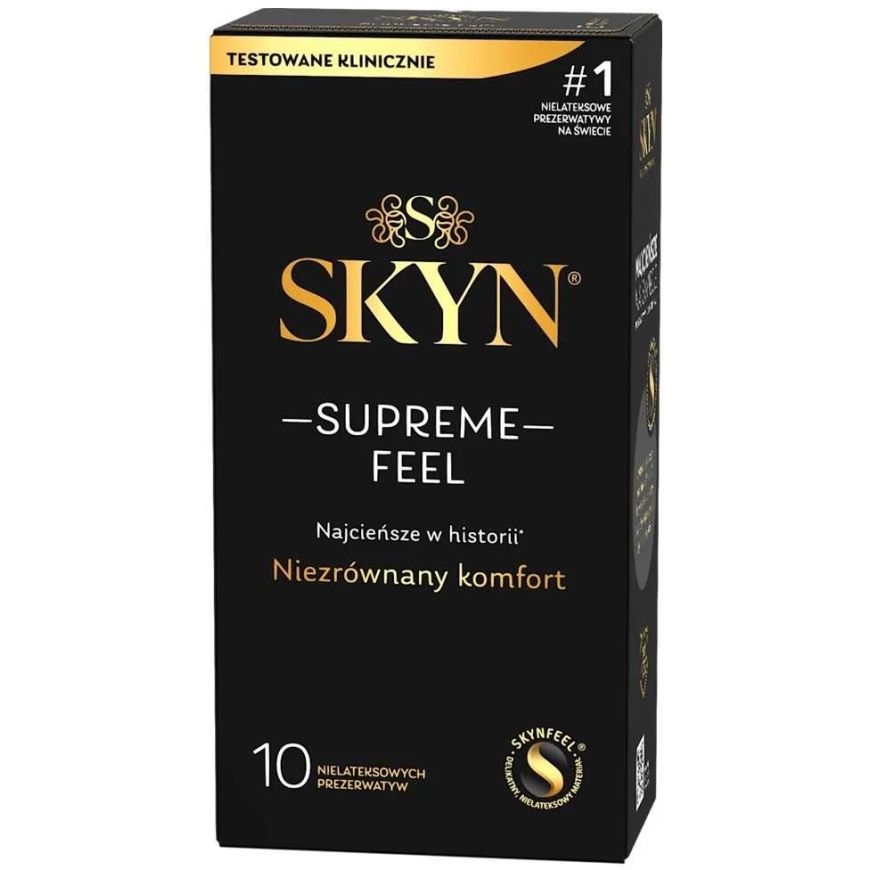 Skyn Supreme Feel thin latex-free condoms 10 pcs.