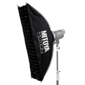 Stuudio softbox - Mitoya Motion Strip 22 × 90 cm koos Bowens võrguga