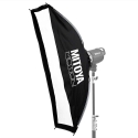 Studiju Softbox - Mitoya Motion Strip 22 × 90 cm ar Bowens režģi Studiju Softbox - Mitoya Motion Strip 22 × 90 cm ar Bowens režģi