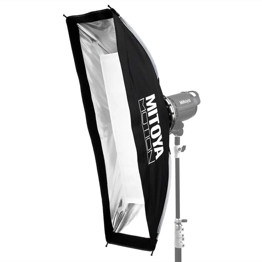 Studio Softbox - Mitoya Motion Strip 22 × 90 cm with Bowens Grid – 4