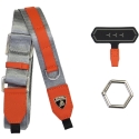 Audi Universaali Lamborghini D1 oranssi olkahihna Audi Universaali Lamborghini D1 oranssi olkahihna