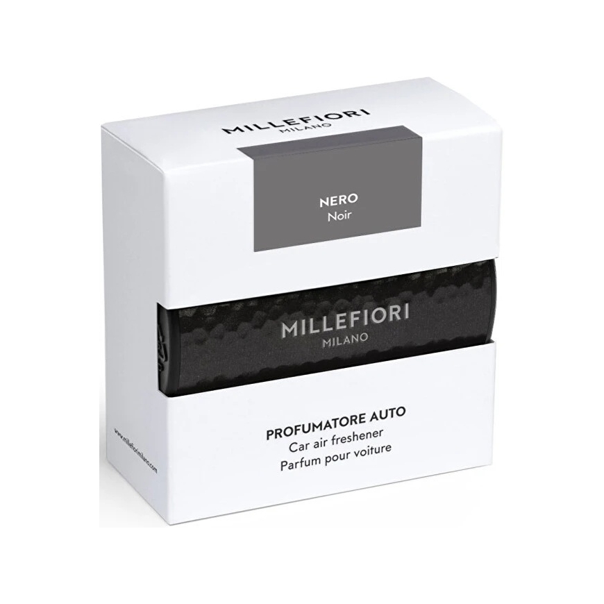 Ароматизатор для автомобиля Millefiori Metal Shades Nero - черный