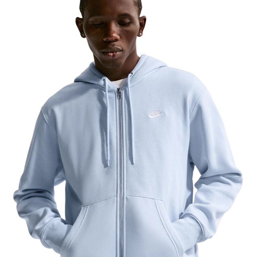 Bluza vyriška Nike Club BB FZ Hoodie melsva FN3861 407 (M) – 3