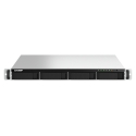QNAP TS-464U NAS Rack (1U) Intel® Celeron® N5095 8 GB DDR4 0 TB QNAP Turbo System Aluminium, Black