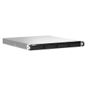 QNAP TS-464U NAS Rack (1U) Intel® Celeron® N5095 8 GB DDR4 0 TB QNAP Turbo System Aluminium, Black