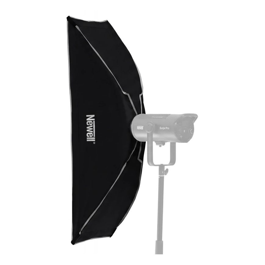 Valgusti modifikator - Newell 30 x 120 cm Ristkülikukujuline softbox Bowens kinnitus, difusioonikangad, restid – 3