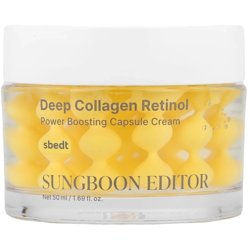 Sungboon Editor Deep Collagen Retinol Power Boosting Capsule kremas, 50 ml