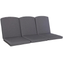 Home4You Šūpuļu spilveni „FRANCO“ 116x54xH7 cm, tumši pelēkā krāsa, 3 gab. Home4You Šūpuļu spilveni „FRANCO“ 116x54xH7 cm, tumši pelēkā krāsa, 3 gab.