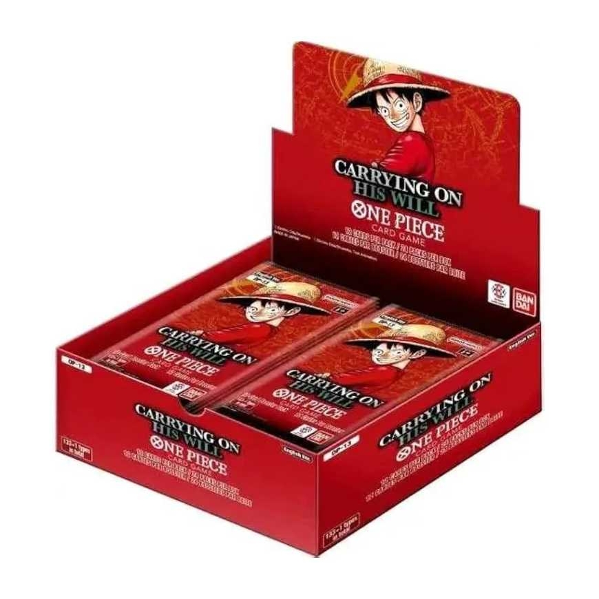 Bandai Tcg One Piece Card Game Booster Ekranas - Kantamalla tahtonsa OP-13 (24 pakkausta)