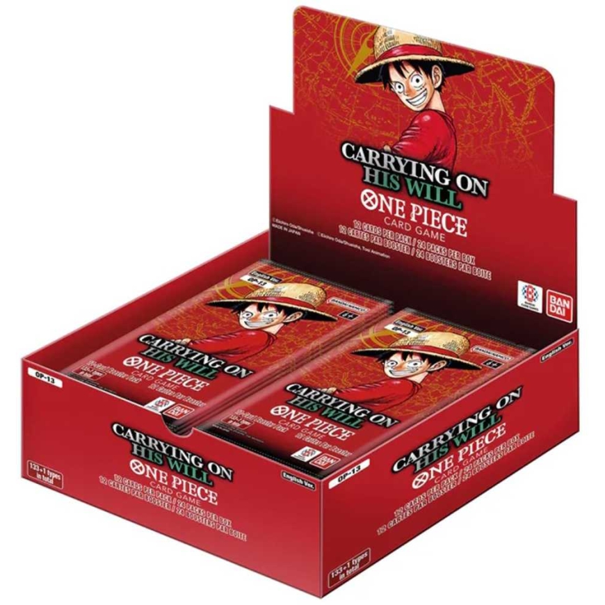 Bandai Tcg One Piece Card Game Booster Ekranas - Jätkates oma tahet OP-13 (24 pakki) – 2