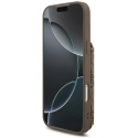 Dėklas Guess 4G Cardslots & Magnetic Closure Crossbody do iPhone 18 Pro Max / 17 Pro Max ruda Dėklas Guess 4G Cardslots & Magnetic Closure Crossbody do iPhone 18 Pro Max / 17 Pro Max ruda