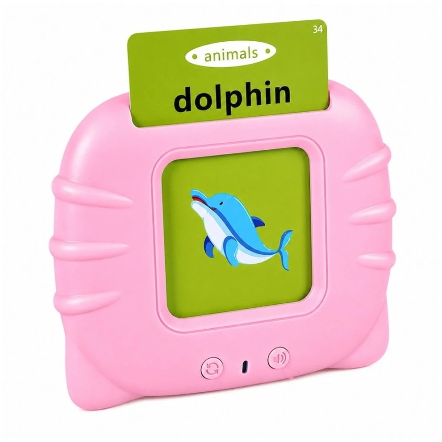 Lean Toys Kāršu lasītājs rozā – 5