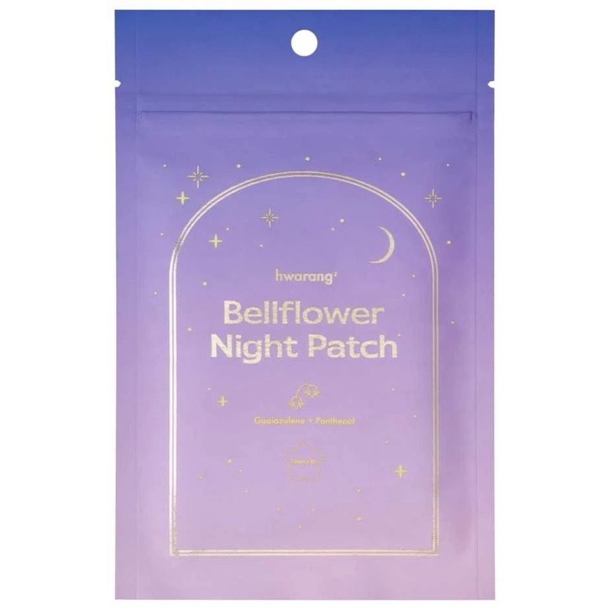 Isntree Hwarang' „Bellflower Night Patch“ pleistrai nuo odos defektų naktį, 45 vnt.