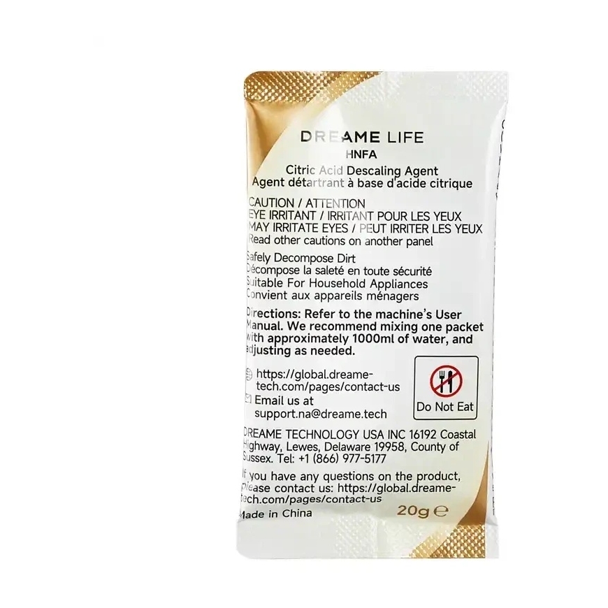 Katlakivide eemaldamise tööriist - Dreame N20 Steam HNFA katlakivide eemaldamise lahus, 12 × 20 g – 4