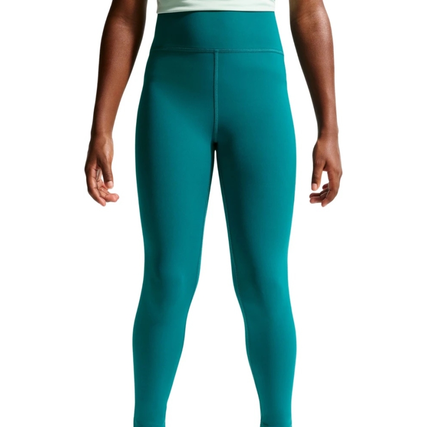 Nike One Bērnu Legingi Zaļi FZ5605 372 (S) – 3