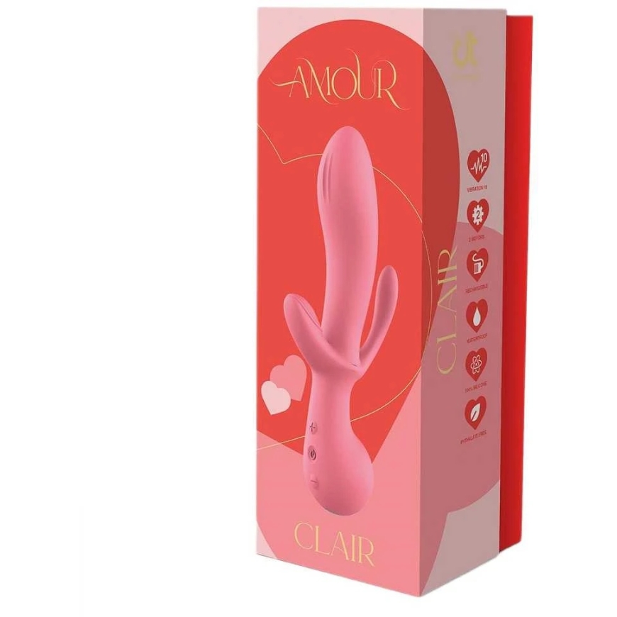 Dreamtoys ЛЮБОВЬ ТРОЙНОЕ УДОВОЛЬСТВИЕ ВИБРАТОР CLAIRE – 3
