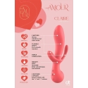 Dreamtoys RAKKAUS KOLMOISILOT VIBRAATTORI CLAIRE Dreamtoys RAKKAUS KOLMOISILOT VIBRAATTORI CLAIRE