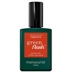 Manucurist Roheline Flash küünelakk Terracotta 15 ml