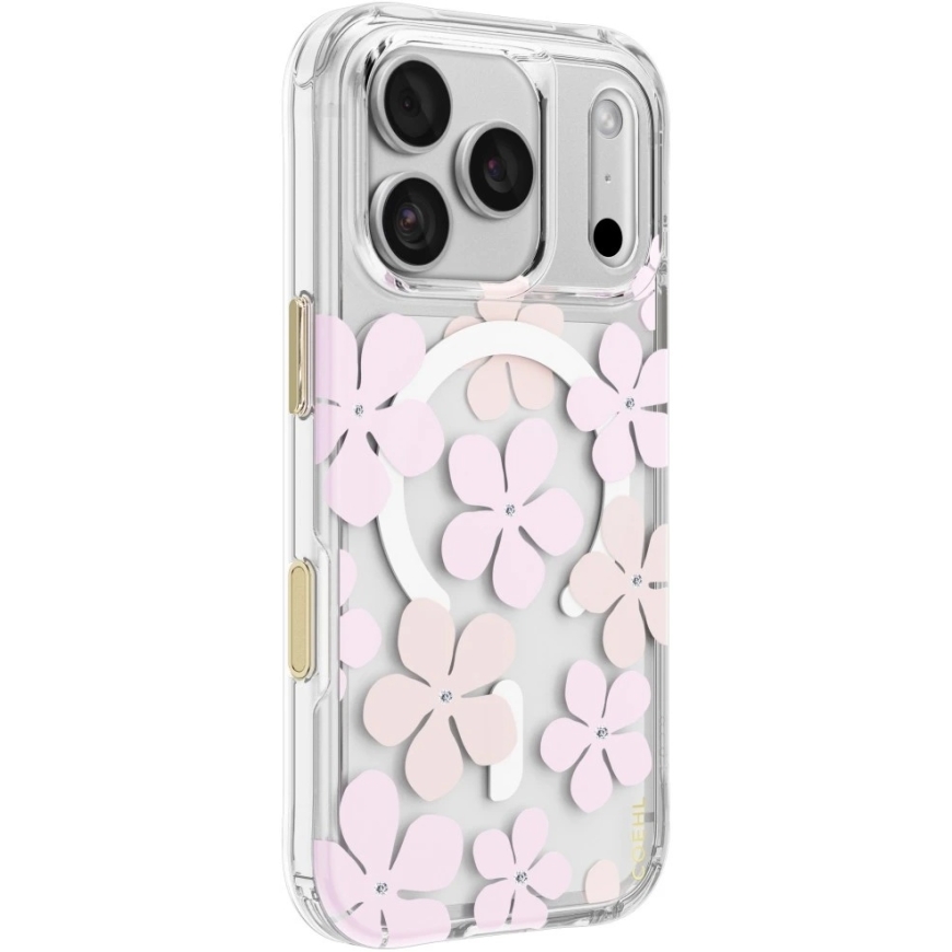 UNIQ Coehl Mila kate, mõeldud iPhone 18 Pro / 17 Pro jaoks, magnetilise laadimisega, roosa – 3