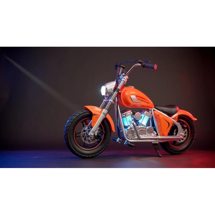 Hyper Gogo Electric Motorcycle M5 - orange – 3
