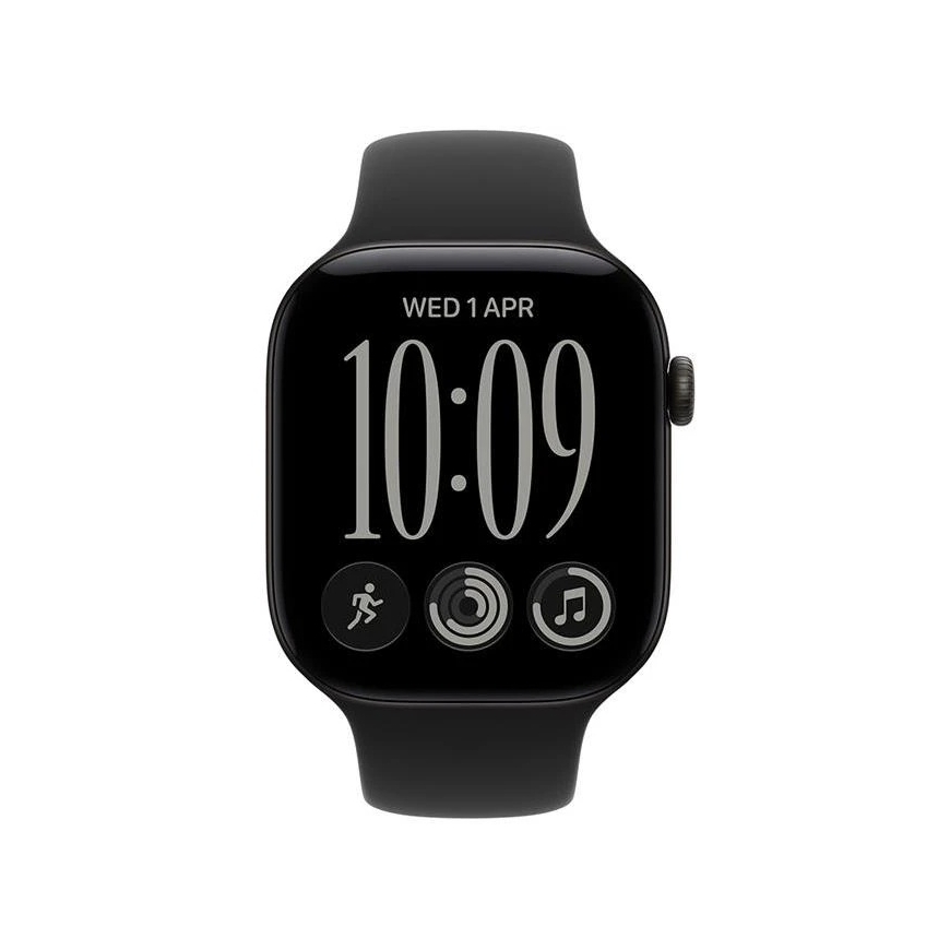 Apple Watch Series 12 42mm Musta/Musta hihna M/L – 2