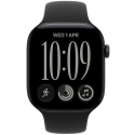 Apple Watch Series 12 42mm Melns/Melnais siksna M/L Apple Watch Series 12 42mm Melns/Melnais siksna M/L