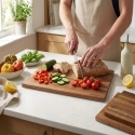 Salter BW14740 acacia wood 3-piece chopping board set