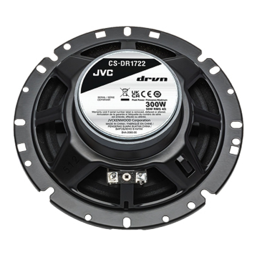 JVC CS-DR1722 автомобильная акустика Круглый 2-полосная 300 W 2 шт – 3