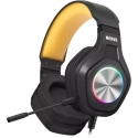 Marvo Pulz 80W Беспроводные игровые RGB наушники | 3.5mm | Черный Marvo Pulz 80W Беспроводные игровые RGB наушники | 3.5mm | Черный