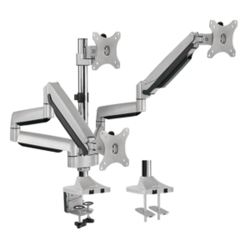 LogiLink BP0052 monitor mount / stand 81.3 cm (32") Desk Metallic