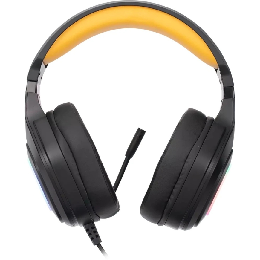 Marvo Pulz 80W Traadita mängu RGB kõrvaklappid | 3.5mm | Must – 4