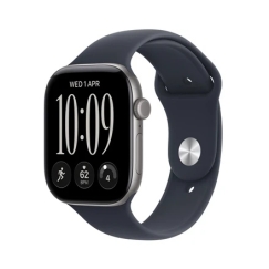 Apple Watch Series 12 42mm Avaruusharmaa/Tummansininen Hihna S/M