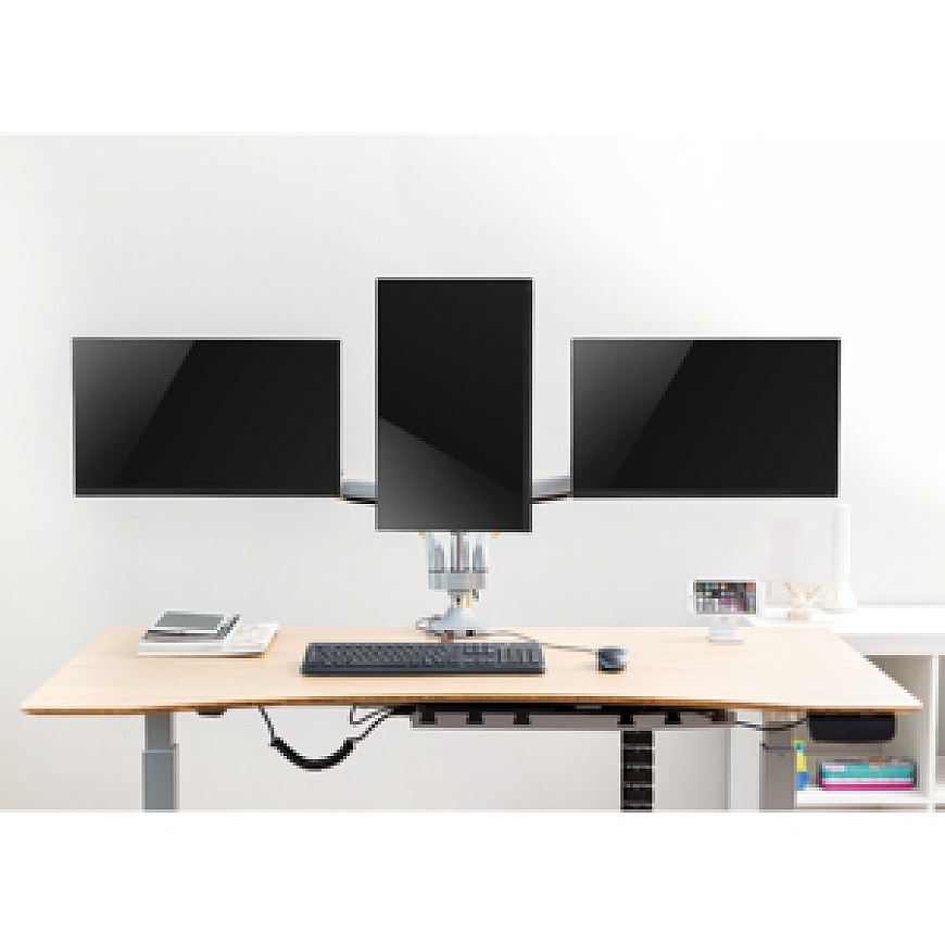 LogiLink BP0052 monitora stiprinājums un statīvs 81,3 cm (32") Galds Metālisks – 5