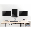 LogiLink BP0052 monitor mount / stand 81.3 cm (32") Desk Metallic