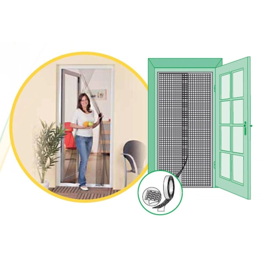 Easy Life Mako moskītu tīkls durvīm 2x60x210 cm – 4