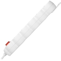 Orno Pagarinātājs 5 kontaktu pagarinātājs 2P+Z, ar slēdzi, 3m H05VV-F 3x1.5mm2, Imax16A, plakans kontakts, balts
