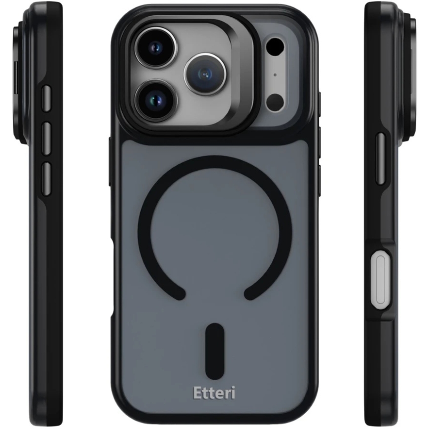 Etteri Morning Fog чехол для iPhone 17 Pro / 18 Pro 6,3" черный – 4