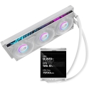 ASUS ROG Strix LC IV 360 ARGB LCD White Edition Processor Liquid cooling kit 12 cm ASUS ROG Strix LC IV 360 ARGB LCD White Edition Processor Liquid cooling kit 12 cm