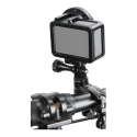 Puluz Aluminum Handlebar Mount with 360-Degree Rotation for Action Cameras (Black)