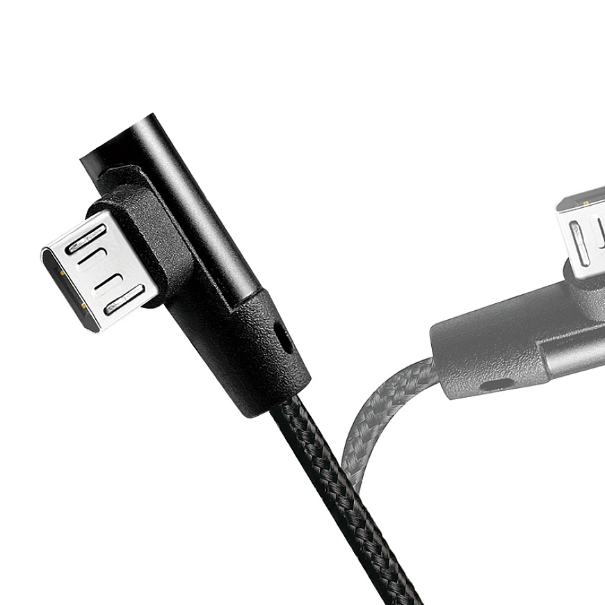 LogiLink CU0142 USB kabelis USB 2.0 0,3 m USB A Micro-USB B 0,48 Gbit/s Juoda – 5
