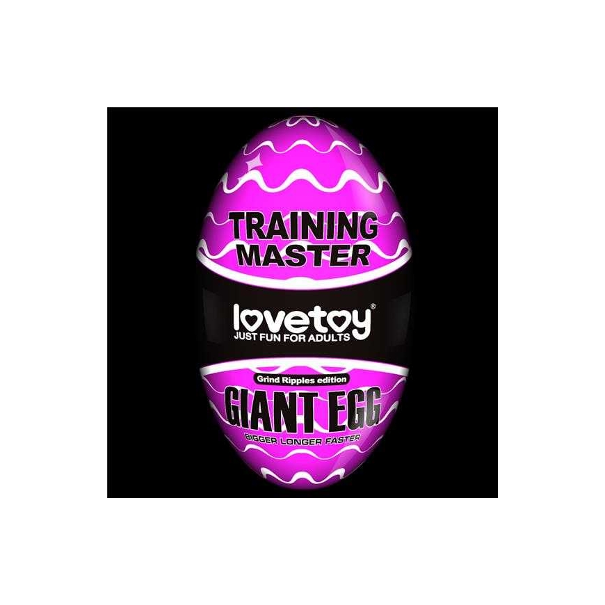 LOVETOY Giant Egg Masturbator Violetinė