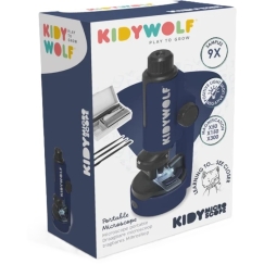 KIDYWOLF portable microscope KIDYMICROSCOPE, KIDYMICROSCOPE-BU